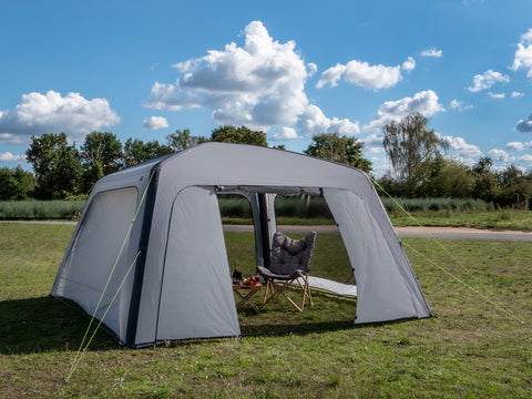 Gazebo gonfiabile/riparo per feste LINOSA con pareti laterali