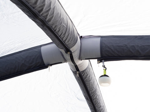Gazebo gonfiabile/riparo per feste LINOSA con pareti laterali