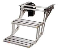 Gradino doppio in alluminio Omnistep - Gradino d'ingresso motorizzato 12 V