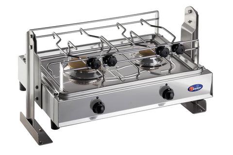 Cucina a gas professionale da incasso Parker per uso marittimo