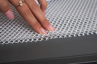 Surmatelas en tissu d'espacement – 3 tailles, 2 épaisseurs, découpable sur mesure