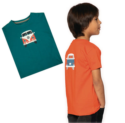 Kinder T-Shirt "Bulli Front" VW, 100% Baumwolle