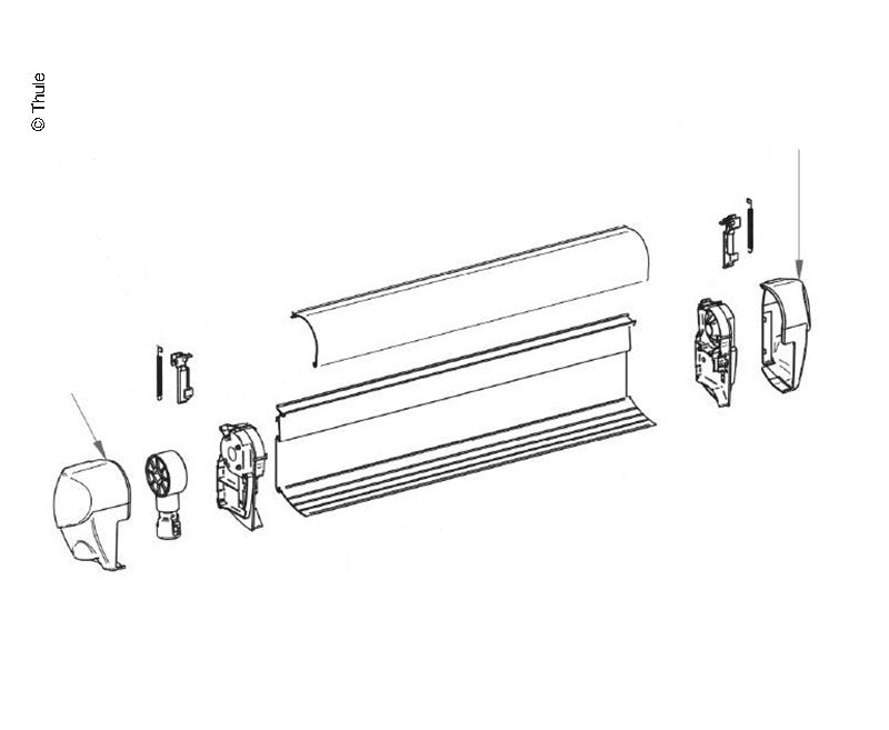 LH Springarm Assy 5003